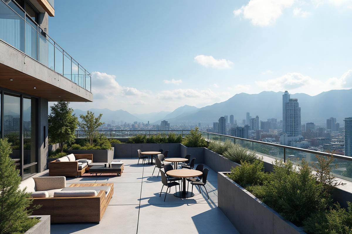 Detale Management Ltd - Apartment Building Rooftop Amenities Viewing Space